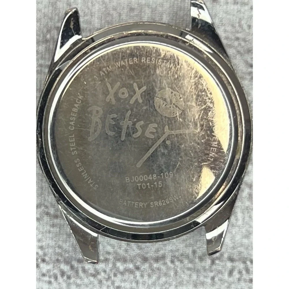 Betsey Johnson Watch Head Colorful Numbers Rhinestone Bezel Parts Repair‎